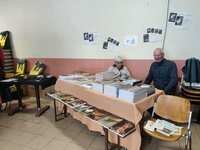 Bon moral aussi dans les stands.